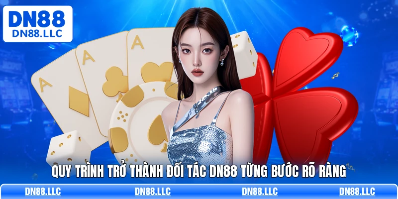 Quy trình trở thành đối tác DN88 từng bước rõ ràng